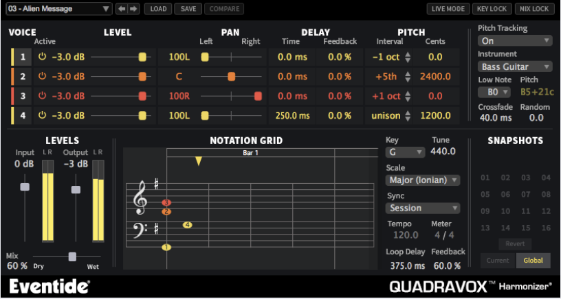 Eventide quadravox
